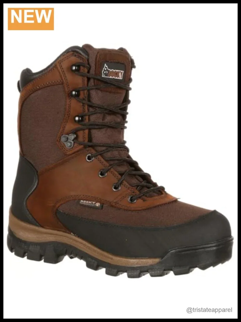 Waterproof Insulated Winter Boots 800g Thinsulate Leather